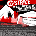 Refugee Protest Camp in Bitterfeld