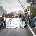 Bustour in Osnabruck : Refugees made a sponti inside their heim