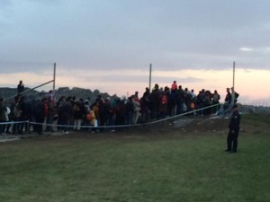 border fence in Hungary