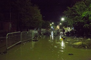 Serbian border in Preševo