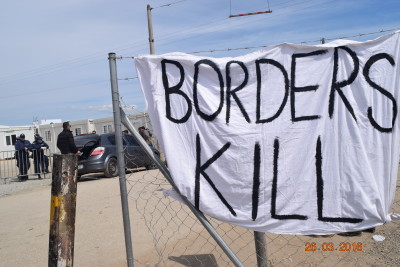 Idomeni border