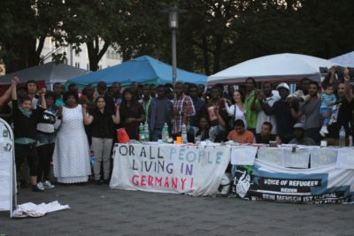 Refugee Protest March München Nürnberg 2016