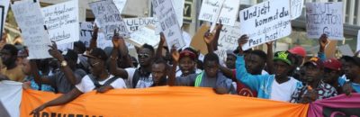 Refugee Protest March München to Nürnberg