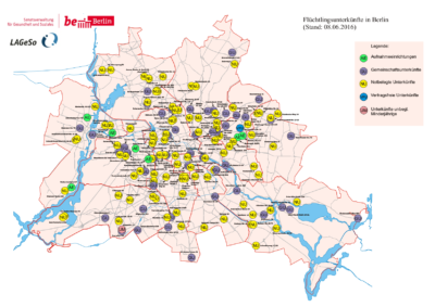 Notunterbringung in Berlin