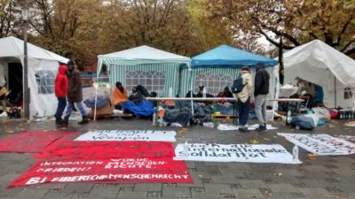 hunger-strike-sendlinger-tor-munich