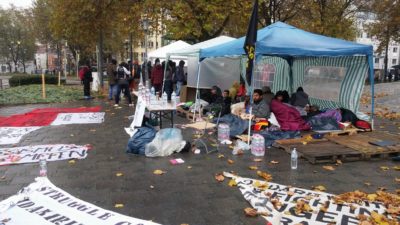 hunger-strike-sendlinger-tor-münich