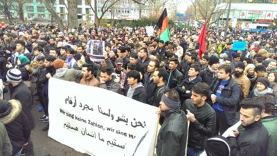 Demonstration in Berlin Keine Abschiebung nach Afghanistan