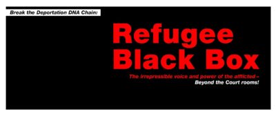 Break the Deportation DNA Chain: "Refugee Black Box – die ununterdrückbare Stimme und Kraft der Gequälten"