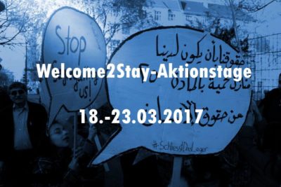 Welcome2Stay - Aktionstage 2017