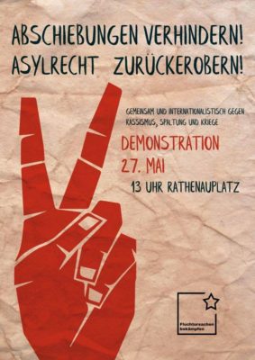 Demo gegen Abschiebungen, 27.Mai 2017, Nürnberg