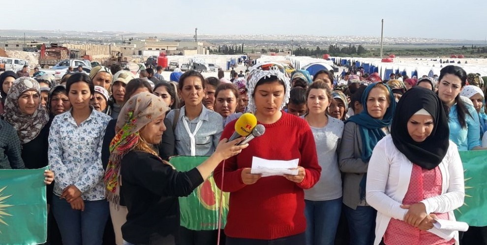 women rise up for Afrin