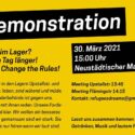 Leben im Lager? Keinen Tag länger! Demo in Brandenburg/Havel – 30/3, 15h