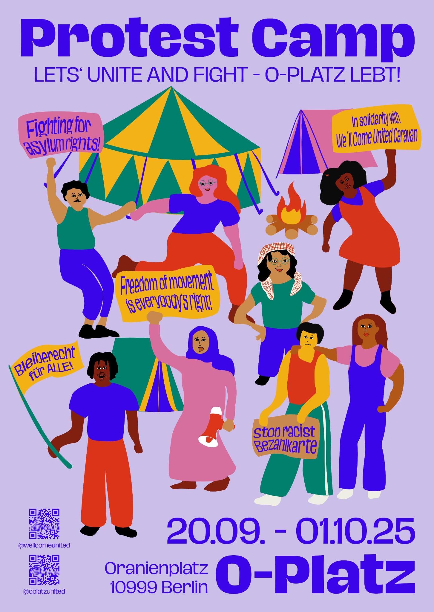 Oplatz Protest Camp September 2025