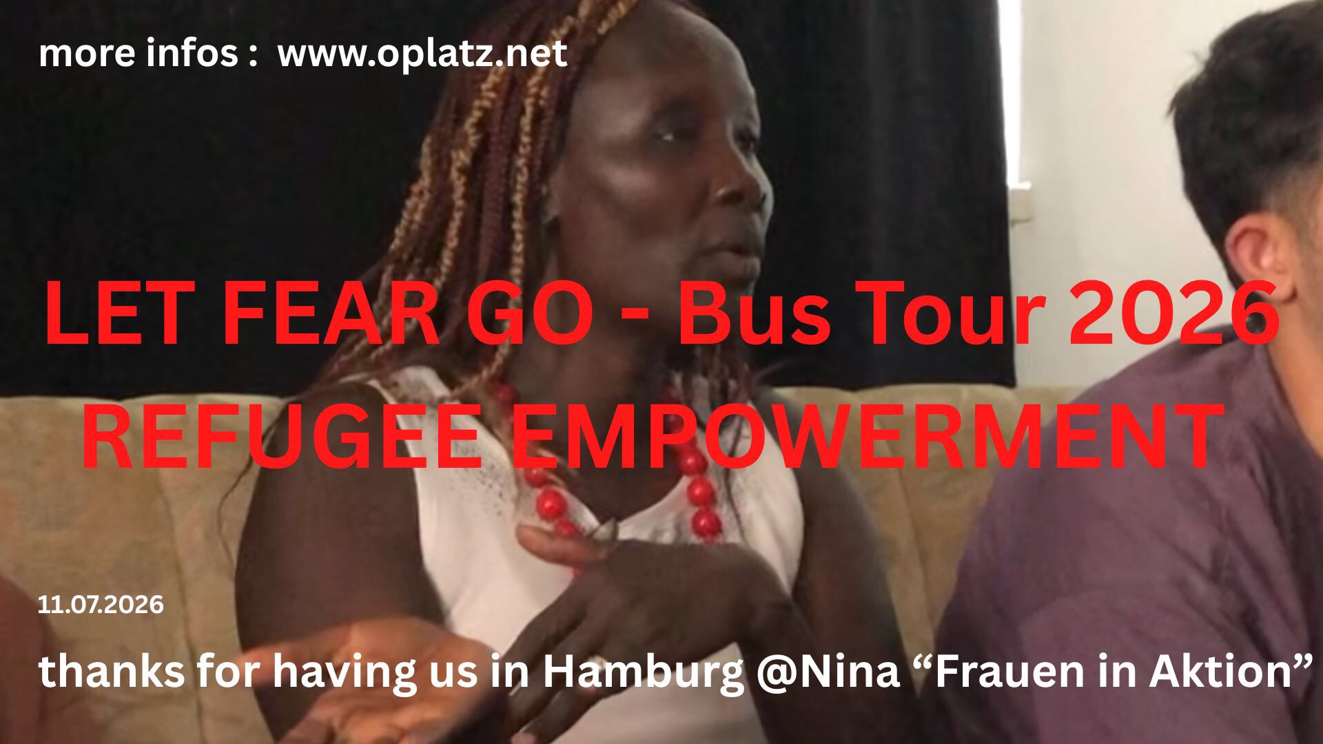 Let Fear Go Tour - conversations from hamburg
